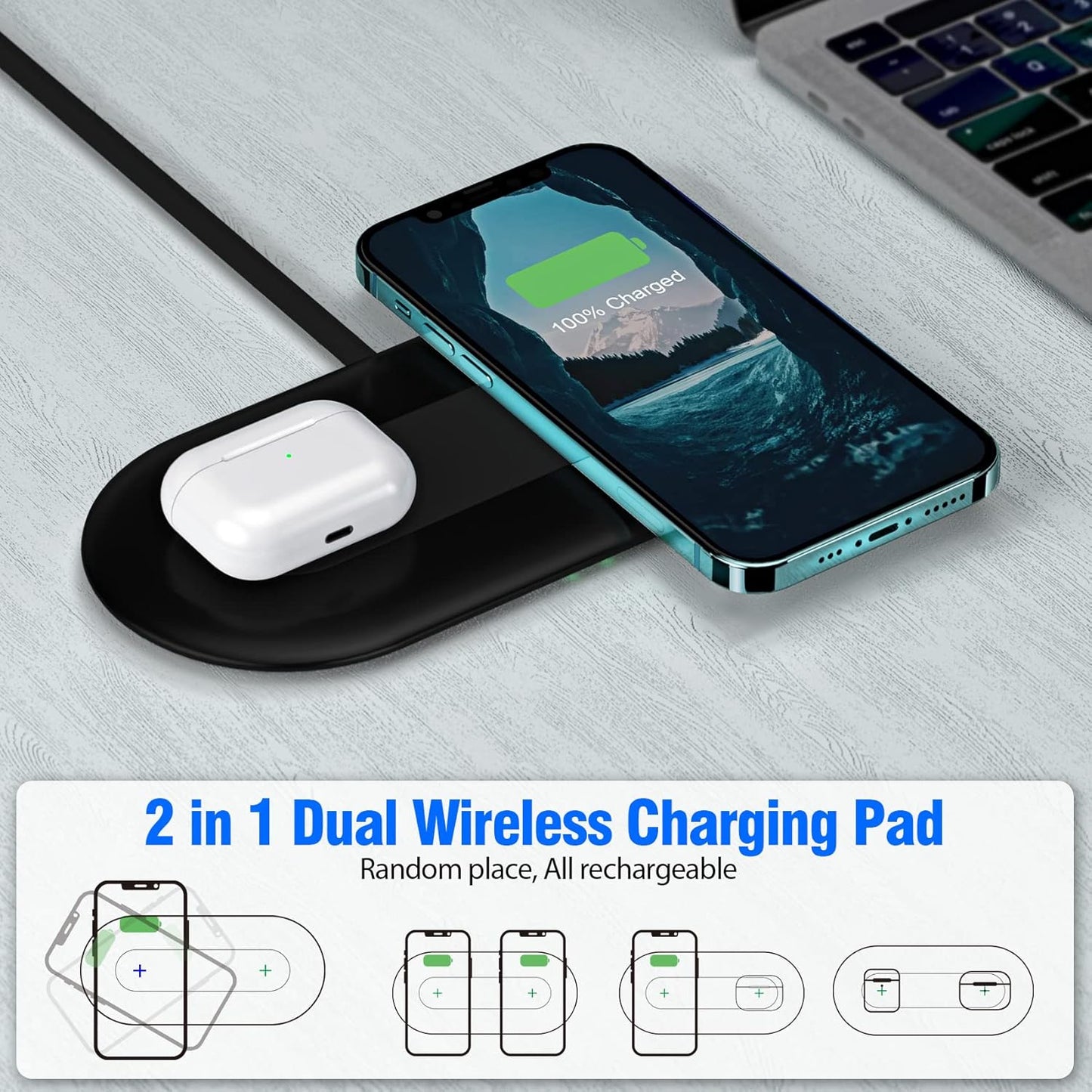 2 In1 Wireless Charger