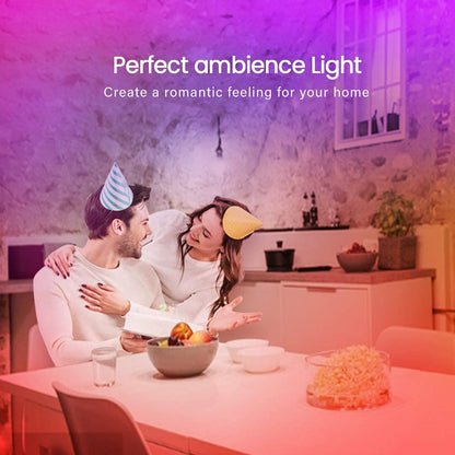 50 FT LED Strip Lights,Bluetooth LED Lighting for Bedroom, Color Changing Light Strip with Music Sync capability, Phone Controlled and IR Remote(App+Remote +Mic).